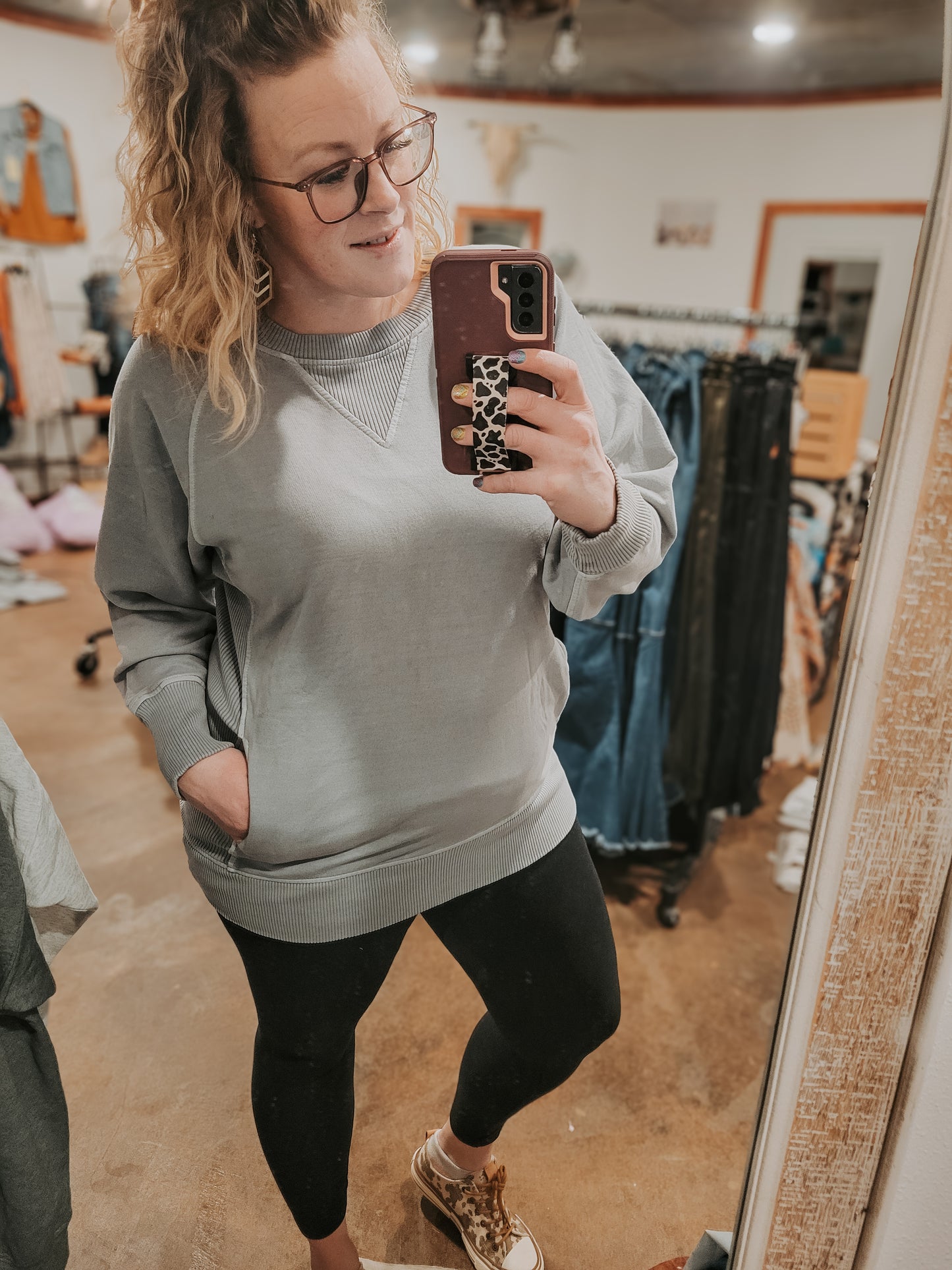 Christy Pullover - Grey