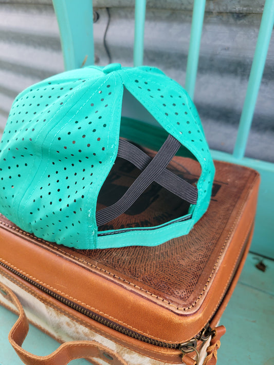 Fly Head Ponytail Hat- Kingman