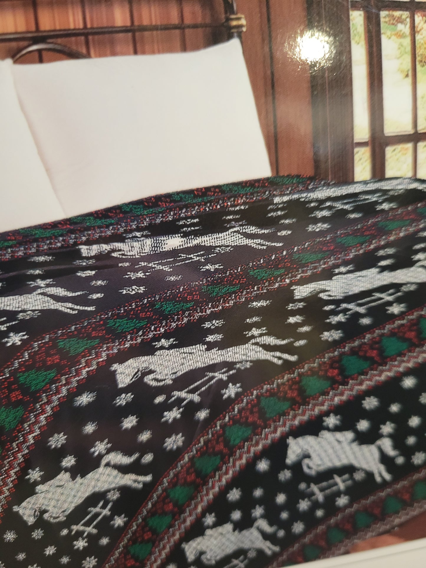 Mia King Blanket - Cowboy Christmas