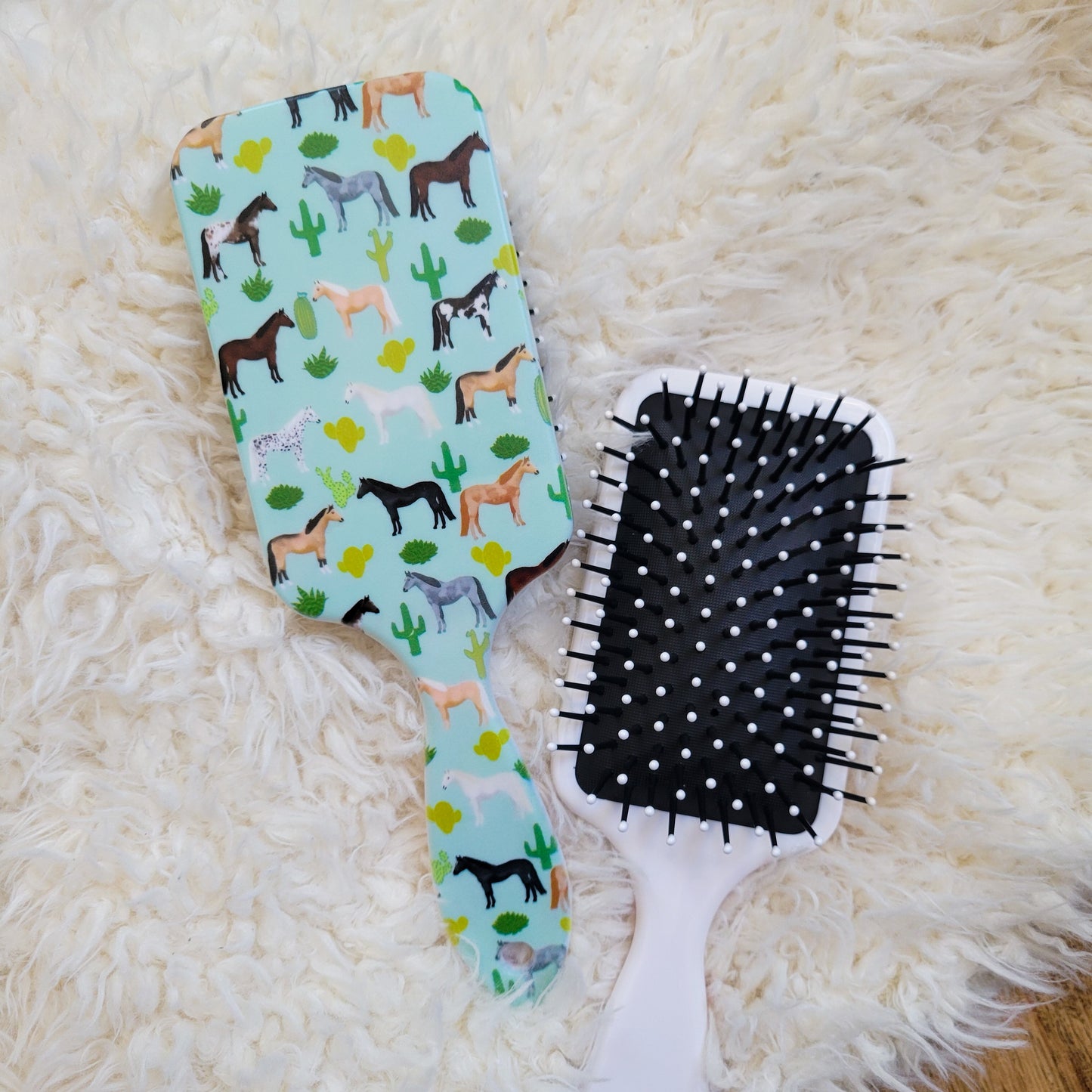 Detangle Paddle Hair Brush - Horse