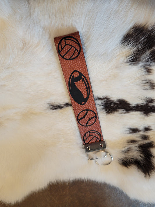 Wristlet Keychain - Sports