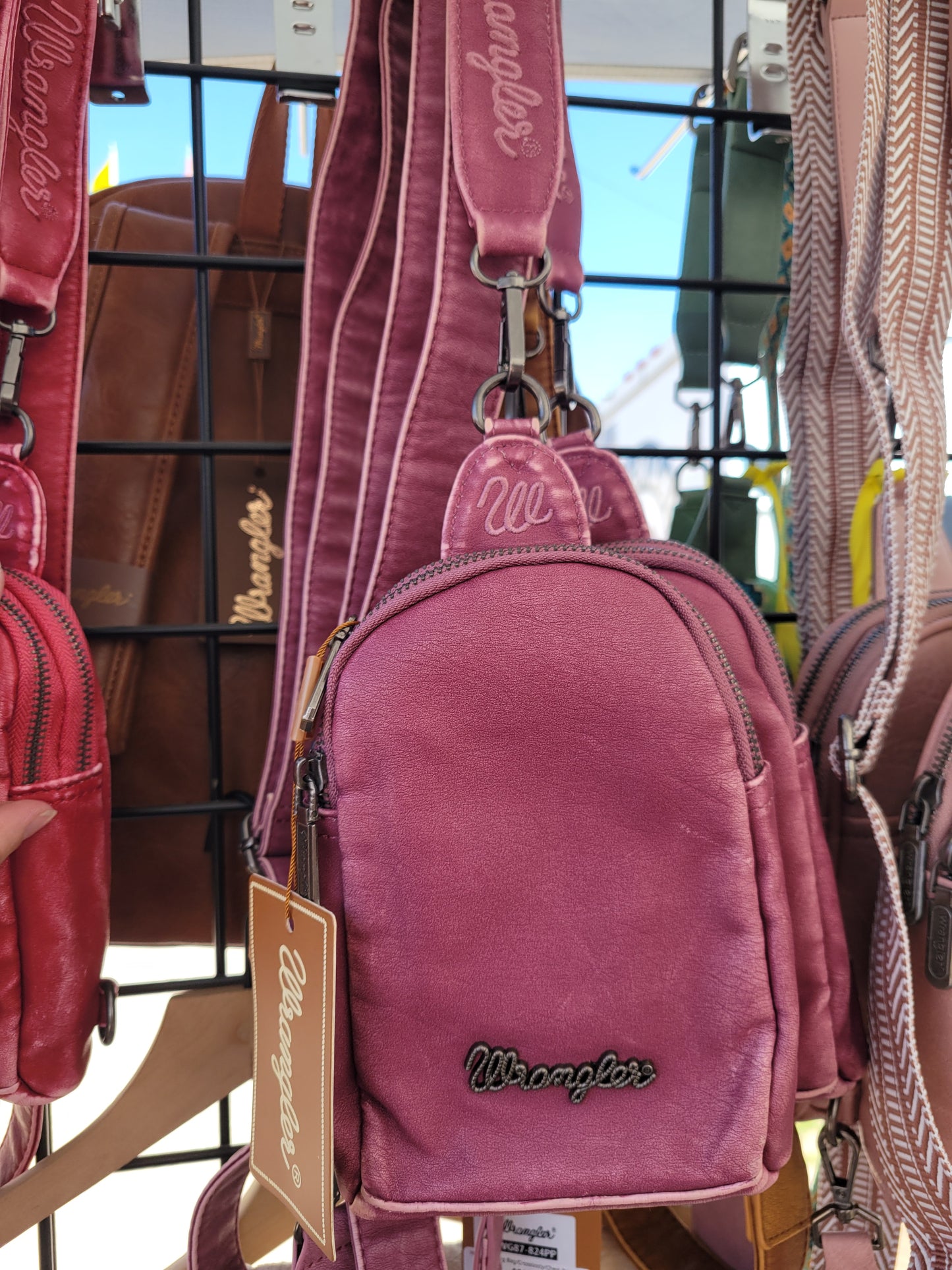Wrangler Sling Bag/Crossbody/Chest Bag - Purple