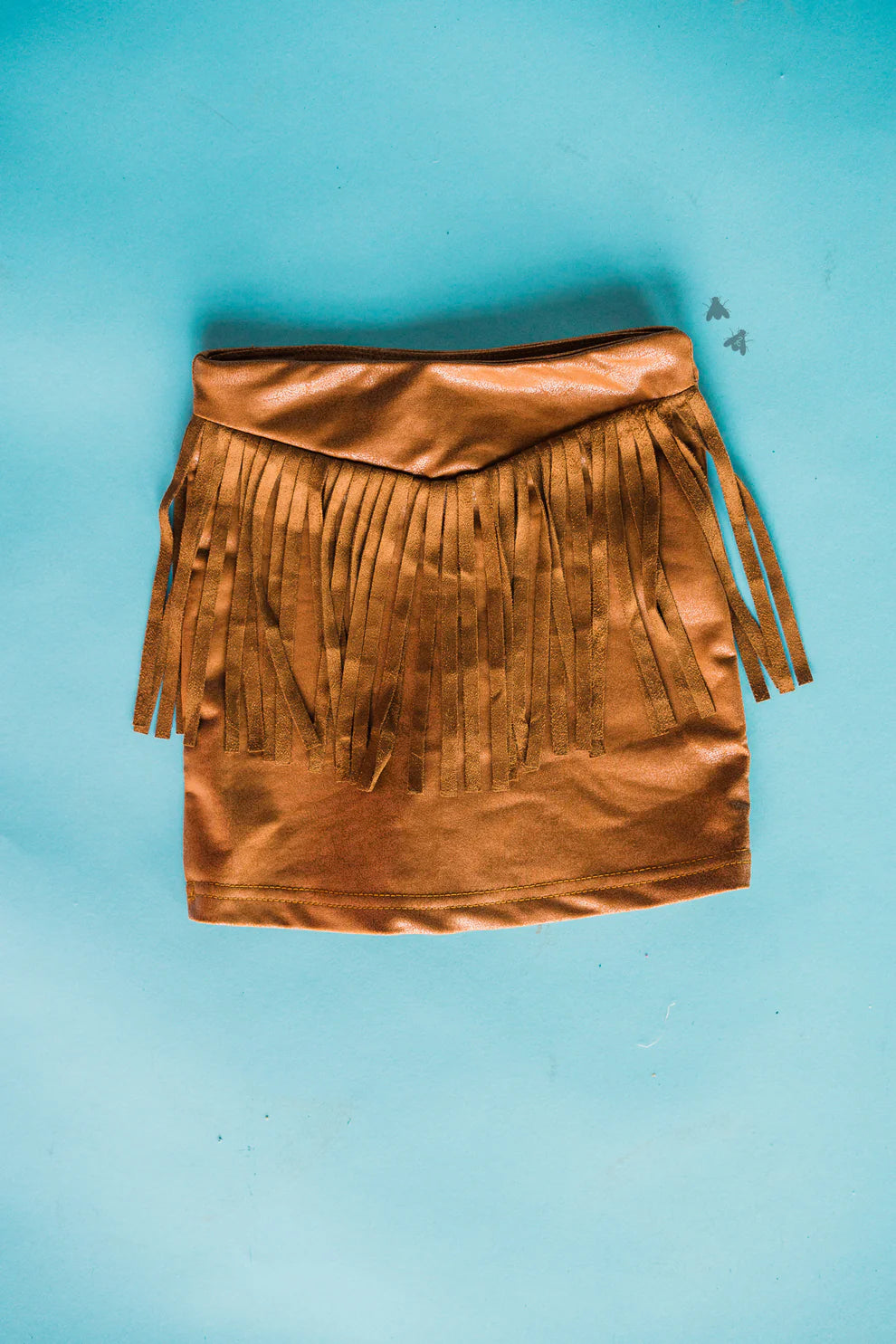 Round Up Skort Kids - Saddle Brown
