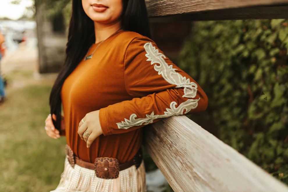 Pip'n Hot Long Sleeve - Saddle