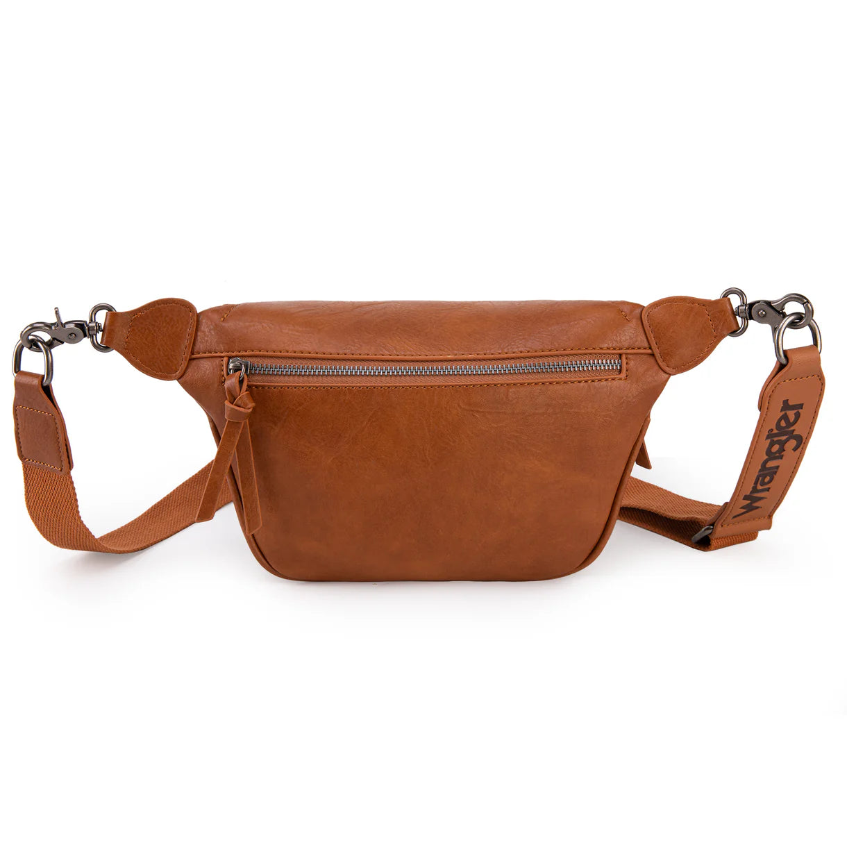 Wrangler Fanny Pack Belt Bag Sling Bag - Light Brown
