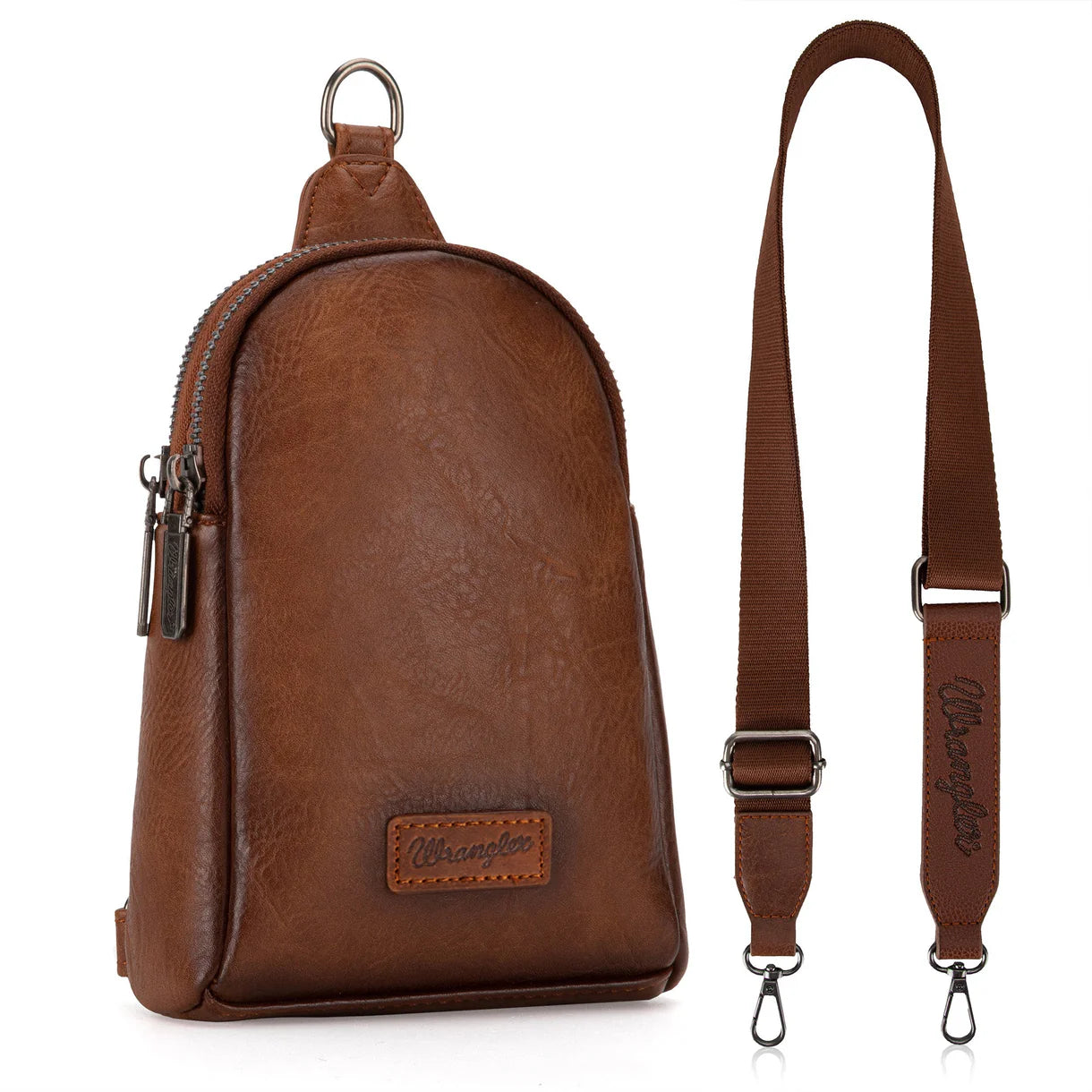 Wrangler Sling Bag/Crossbody/Chest Bag - Brown