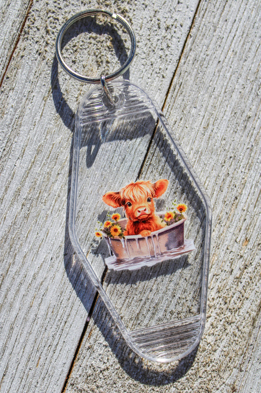 Bath Babies Hotel Room Keychain