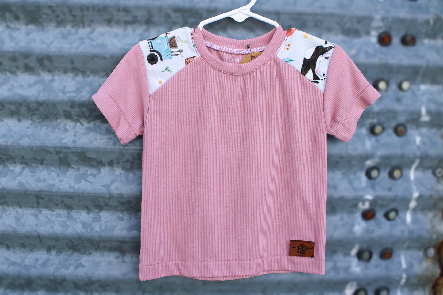 Pink Farm Tee