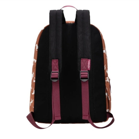 Wrangler Backpack - Brown Horses
