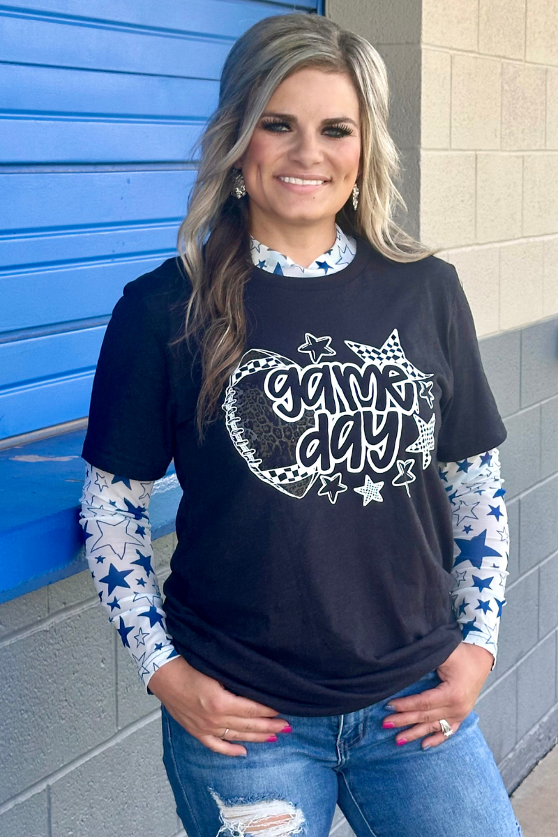 Go Team Go- Blue Mesh