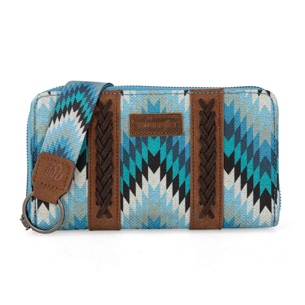 Wrangler Southwestern Art Print Wallet - Jean
