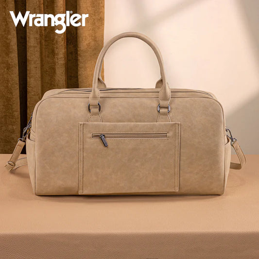 Wrangler Whipstitch Duffle Bag - Tan