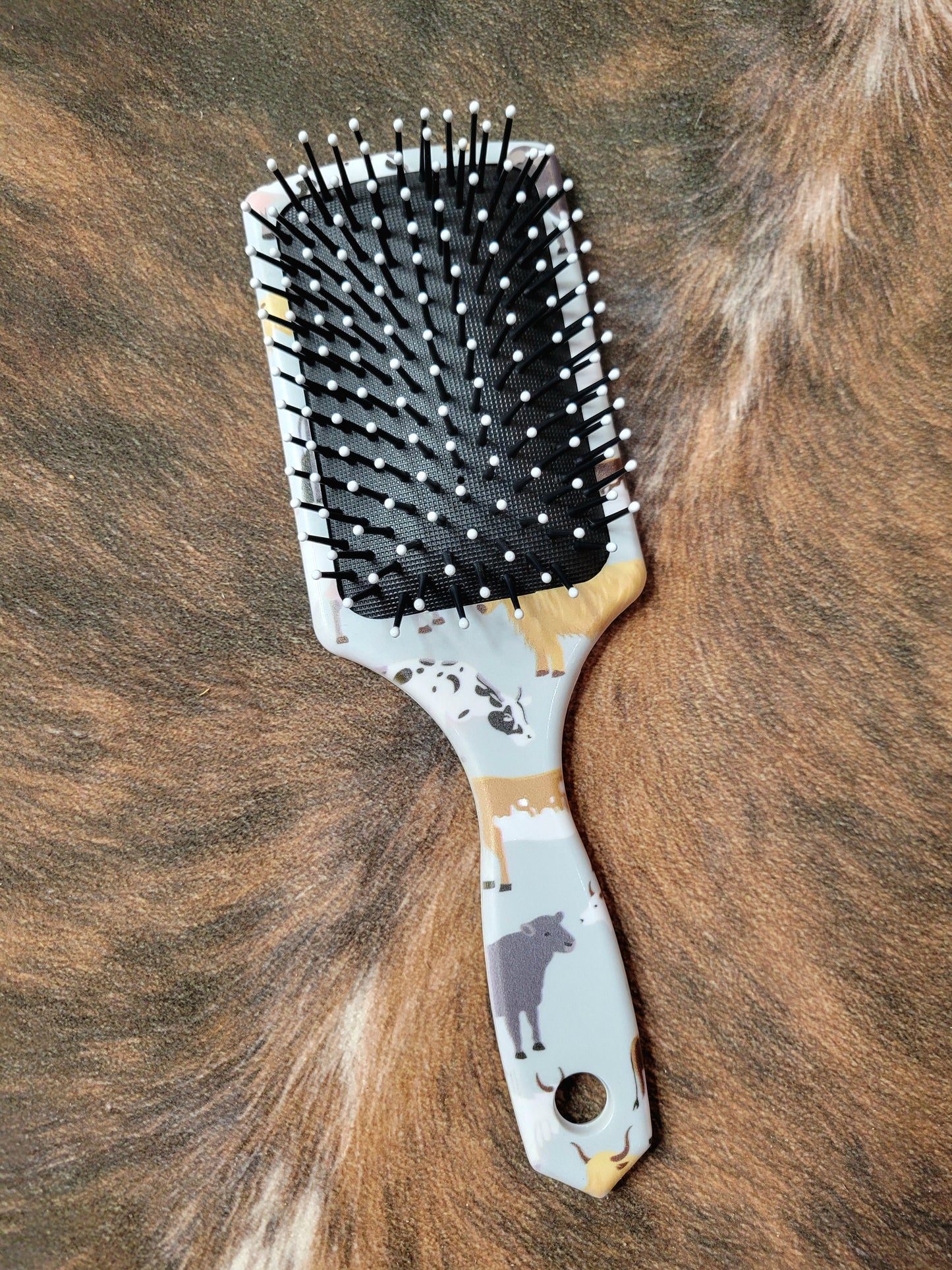 Cow Hairbrush