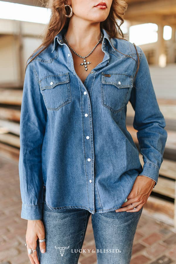 Classic Western Yoke Button Down