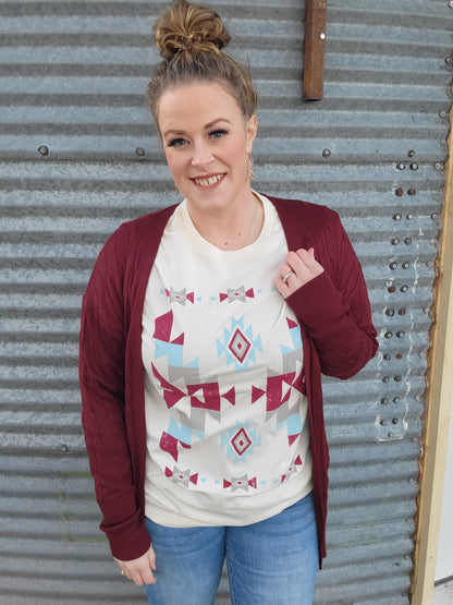 Cranberry Spice Longsleeve Tee