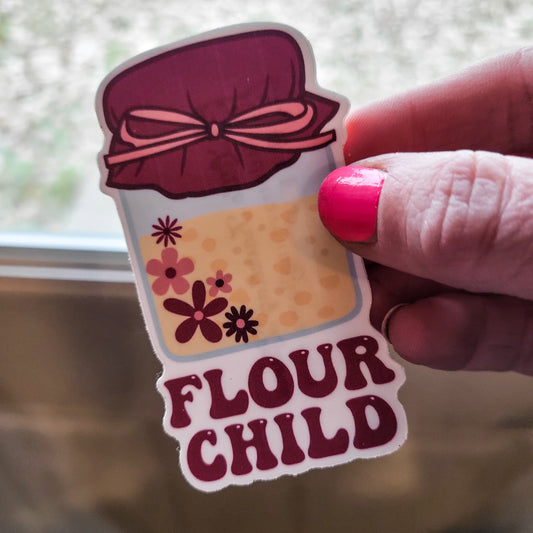 Flour Child Waterproof Sticker