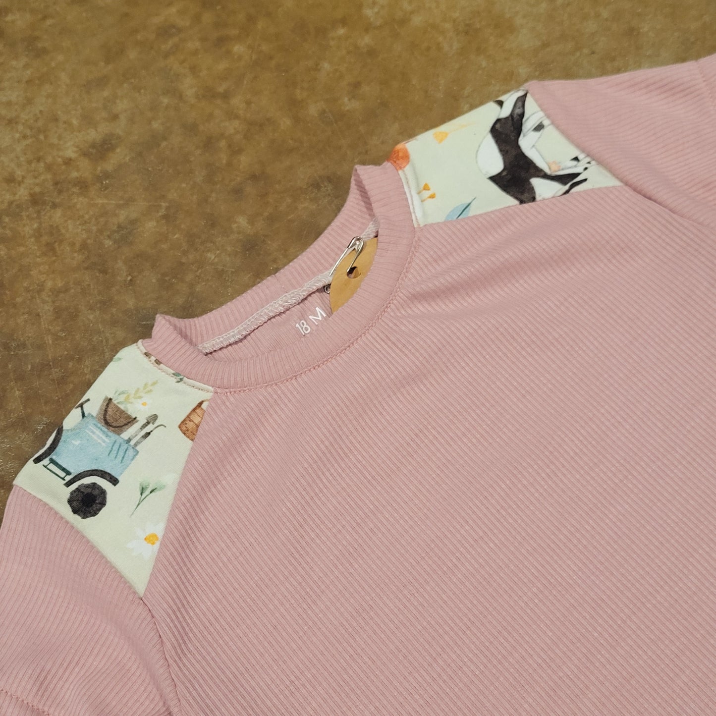 Pink Farm Tee