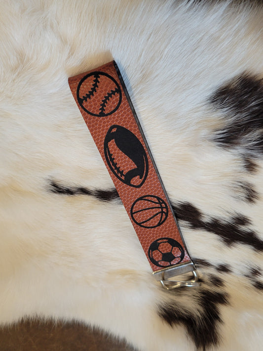 Wristlet Keychain - Sports