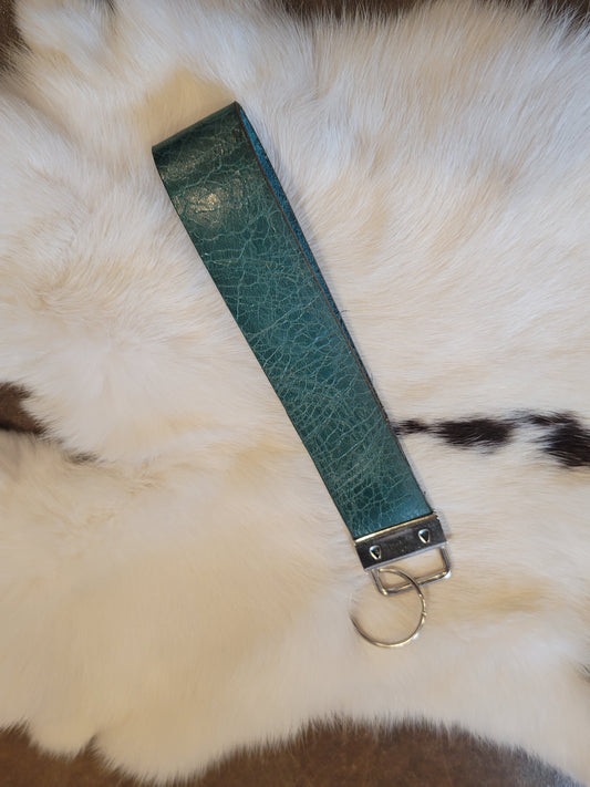 Wristlet Keychain - Turquoise