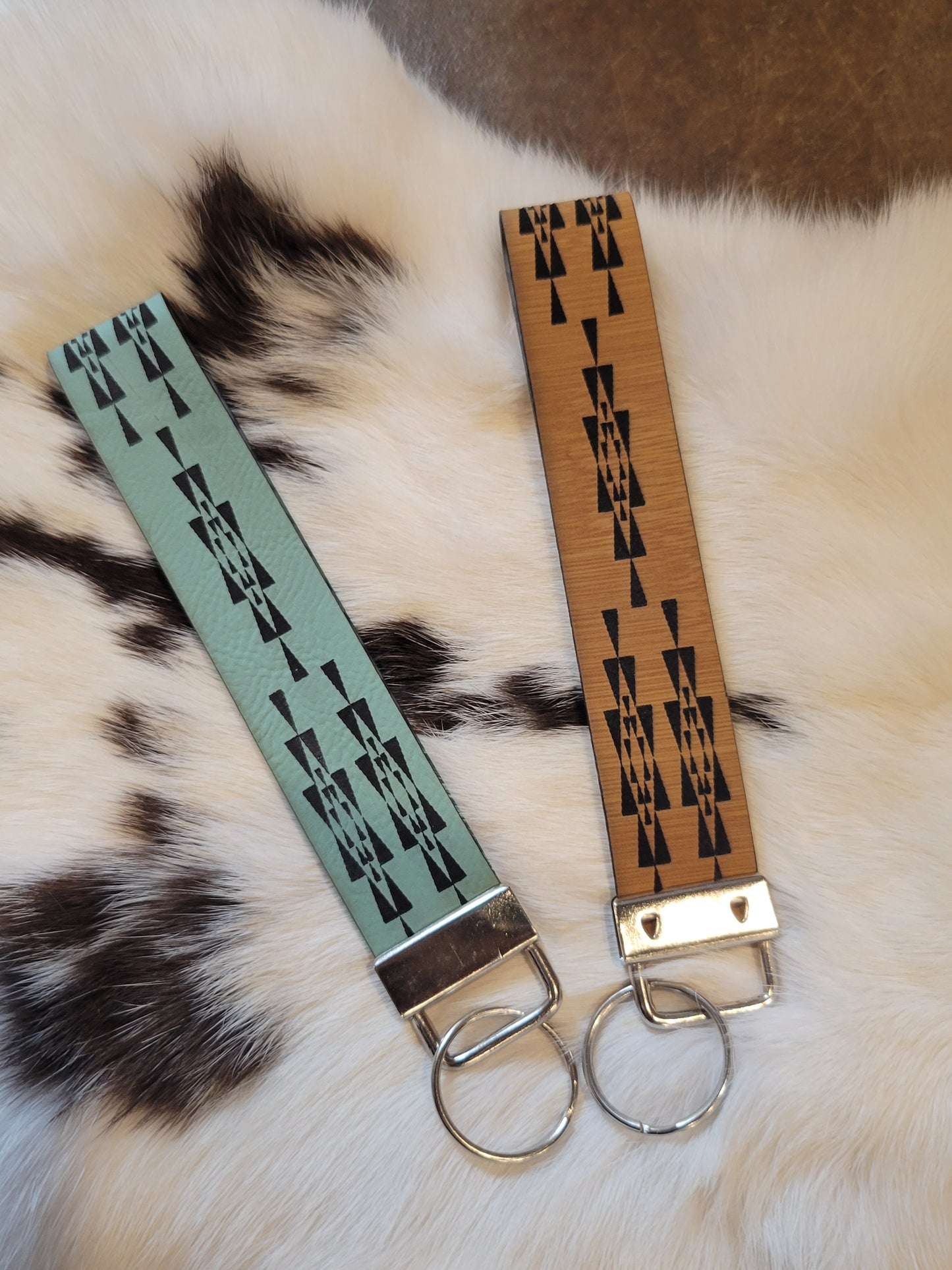 Wristlet Keychain - Aztec