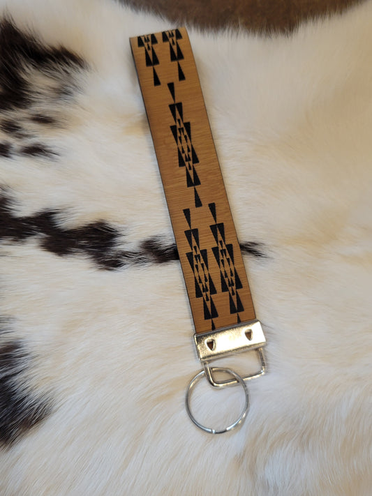 Wristlet Keychain - Aztec