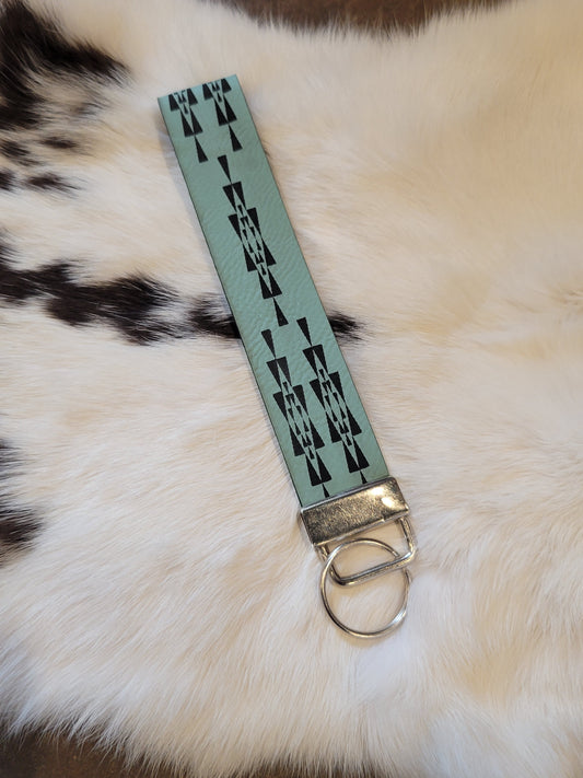 Wristlet Keychain - Aztec