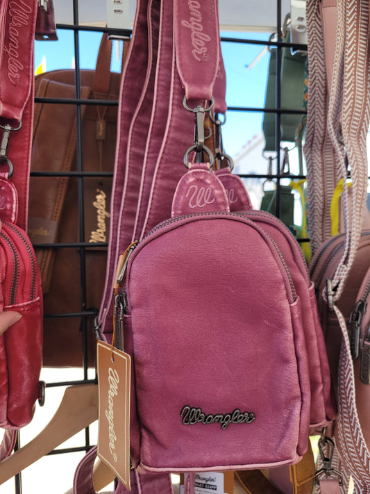 Wrangler Sling Bag/Crossbody/Chest Bag - Purple