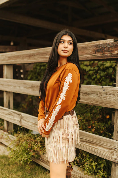 Pip'n Hot Long Sleeve - Saddle