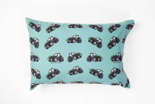 Big Green Tractor Pillow Case