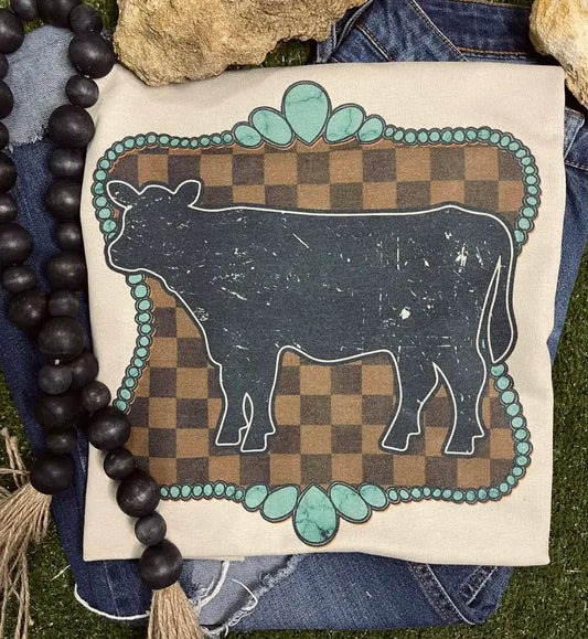 Stock Show Cow Tee