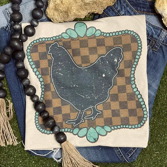 Stock Show Chicken Tee