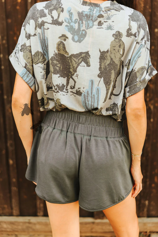 Cloud Basic Shorts - Charcoal