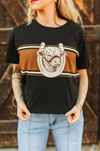 H-Ranch Tee - Midnight