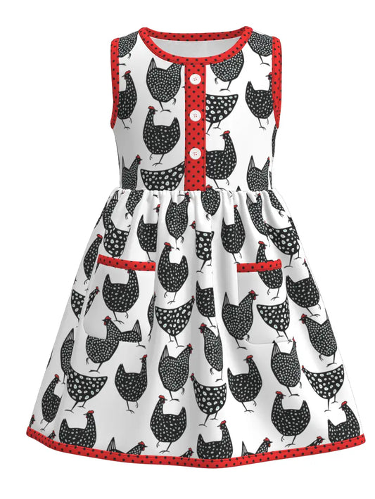 Girl's Chicken Dress