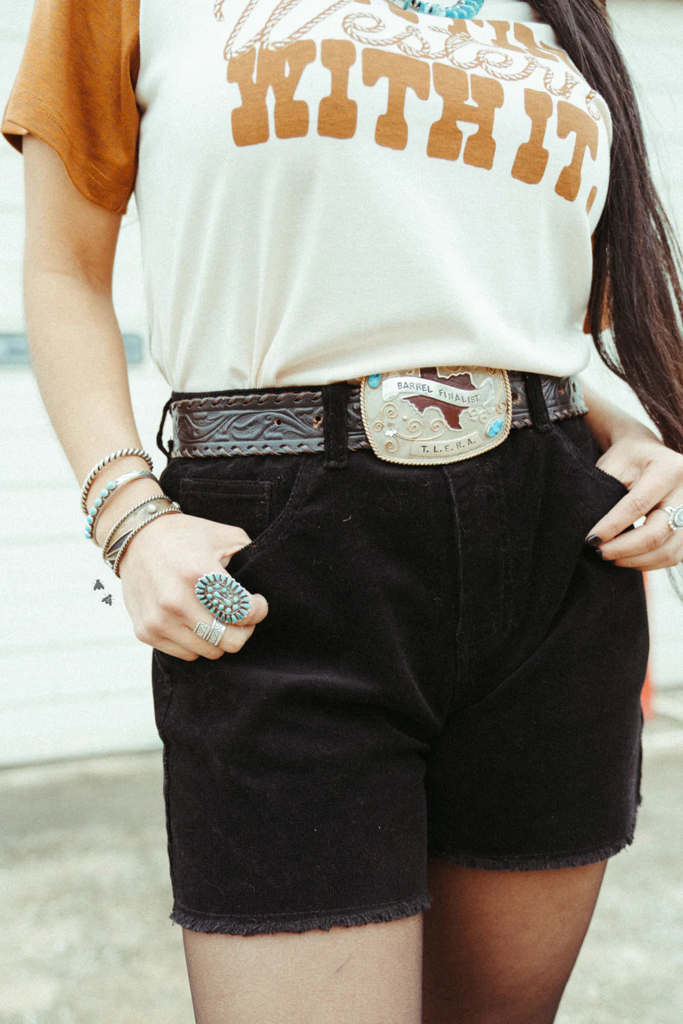 Caddylac Corduroy Shorts - Midnight