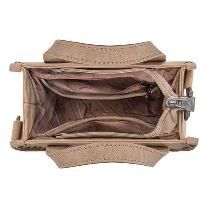 Montana West Aztec Collection Crossbody - Tan