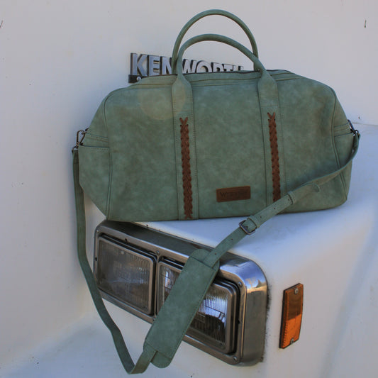 Wrangler Whipstitch Duffle Bag - Green