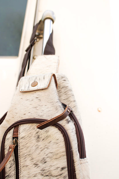Genuine Cowhide Sling Bag Purse