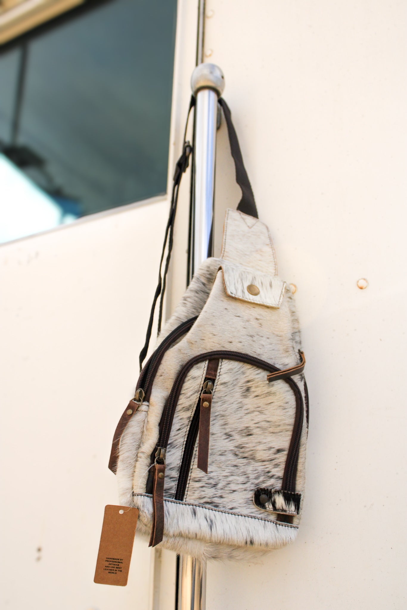 Genuine Cowhide Sling Bag Purse