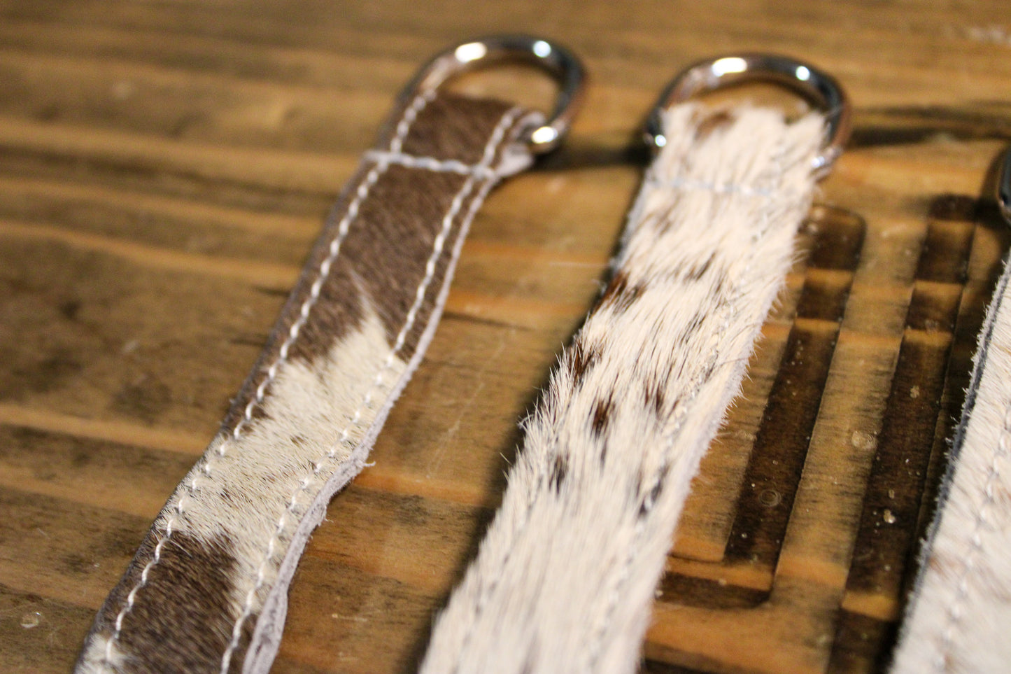 Genuine Leather Cowhide Keychain