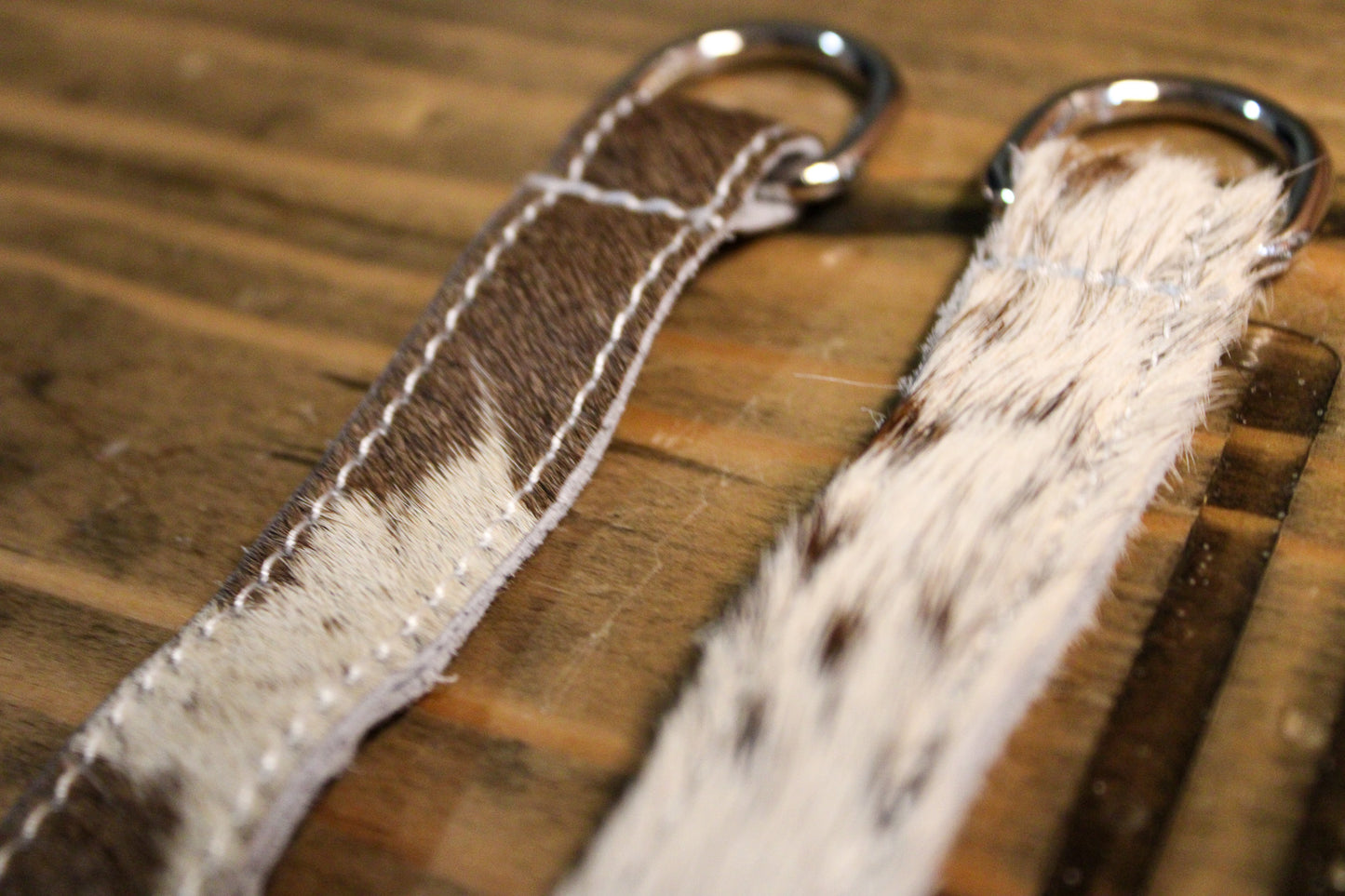 Genuine Leather Cowhide Keychain