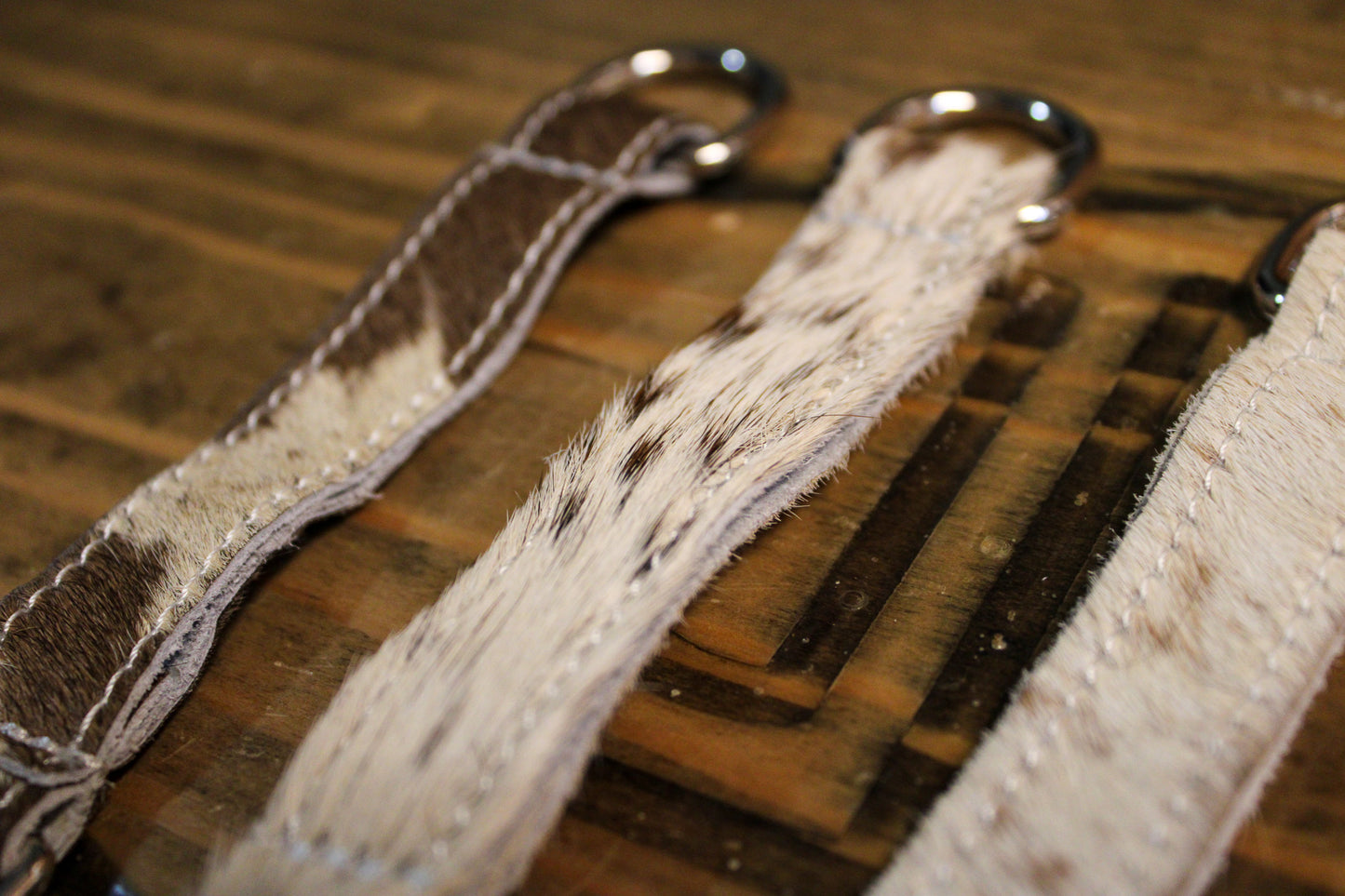 Genuine Leather Cowhide Keychain