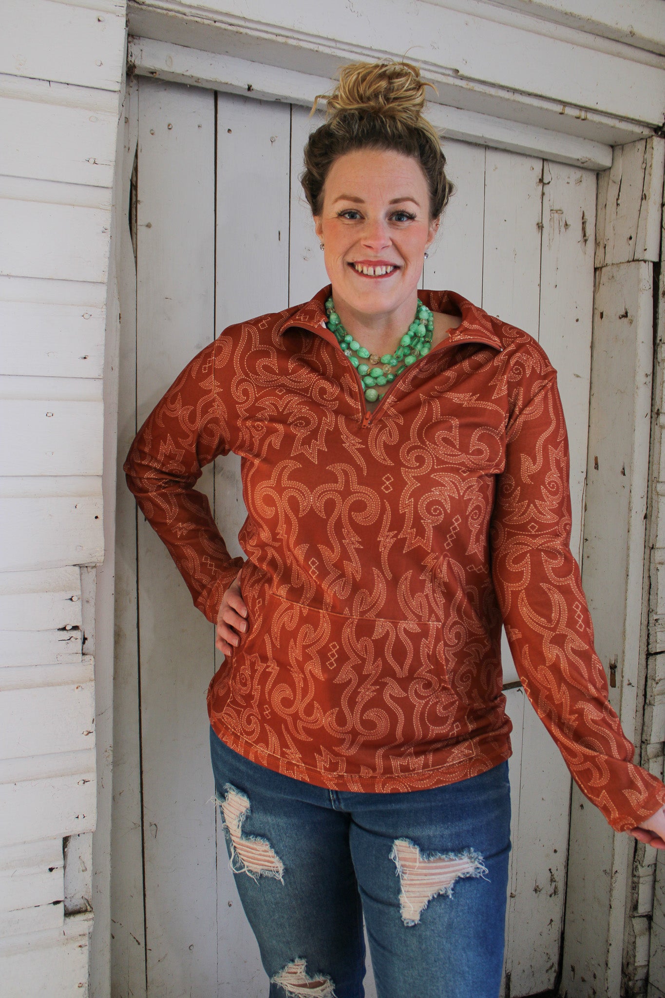 Rustic Ranch Pullover