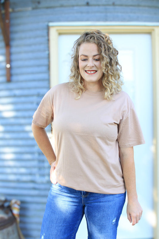 relaxed fit tee