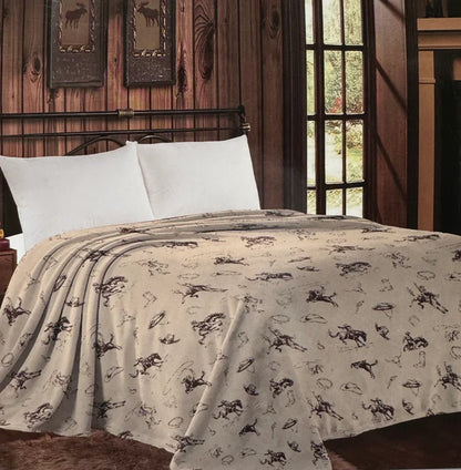 Mia King Throw Blanket - Valentina