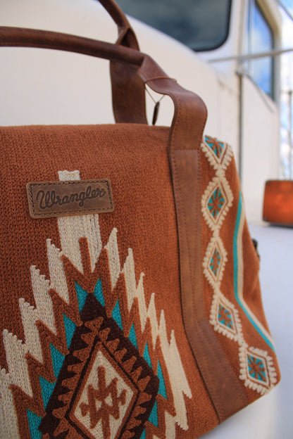 Wrangler Aztec Duffle Bag