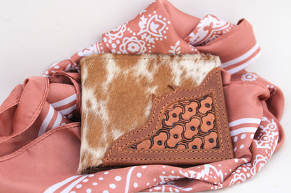 Bi-fold Hair on Hide Wallet
