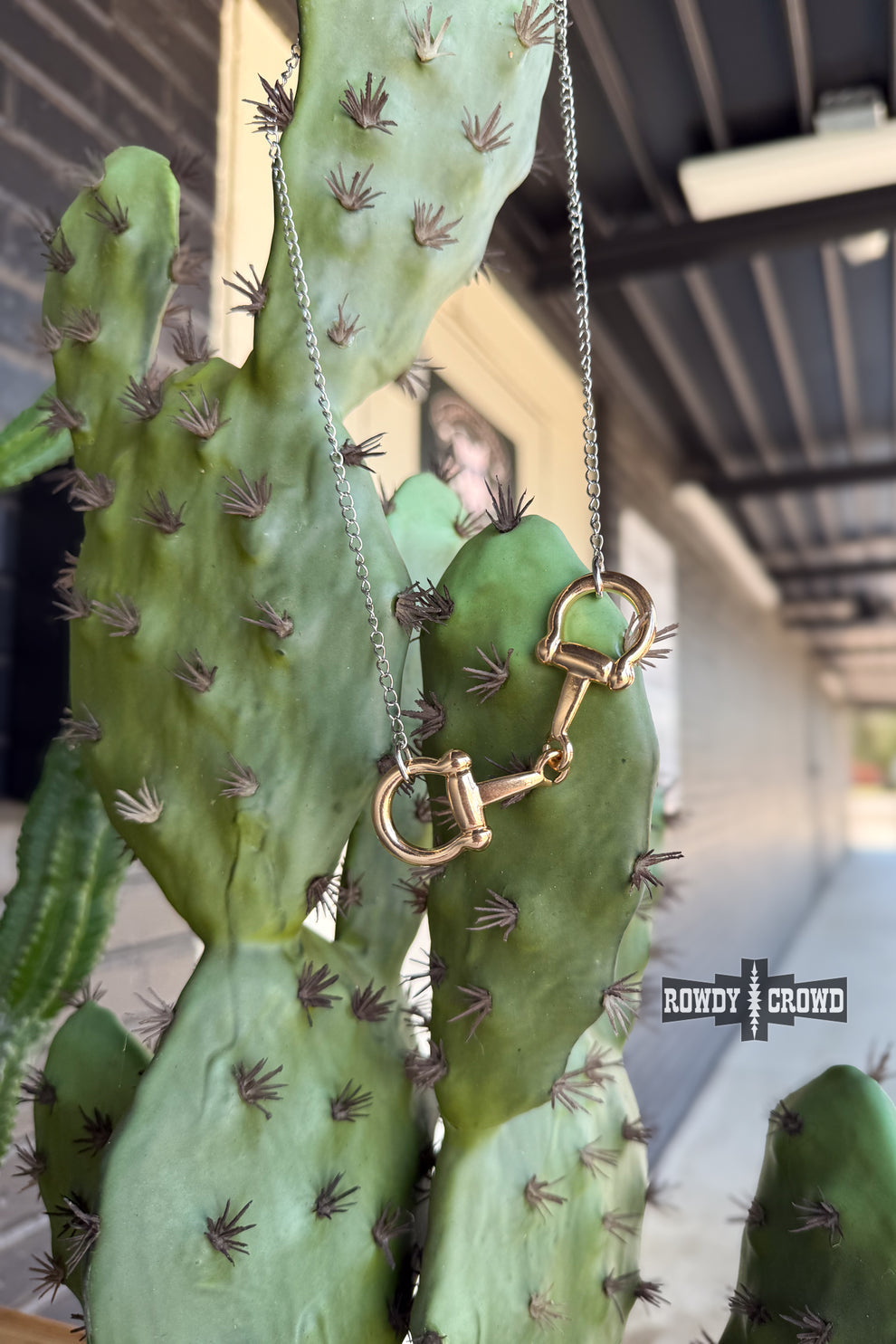 Hey Cowboy Necklace - Gold