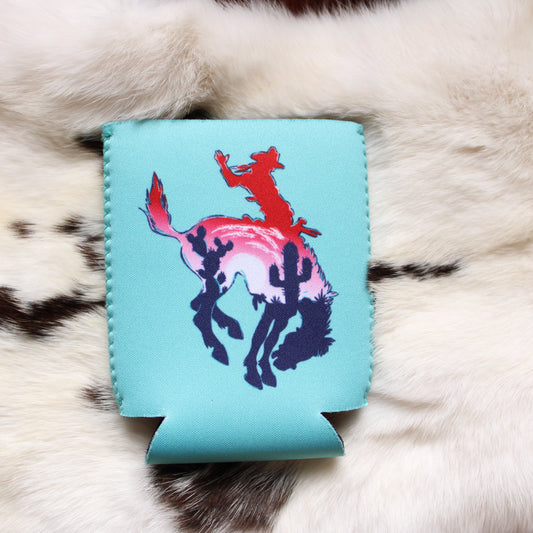 Rowdy Crowd Koozies // Teal // Ranch Girl