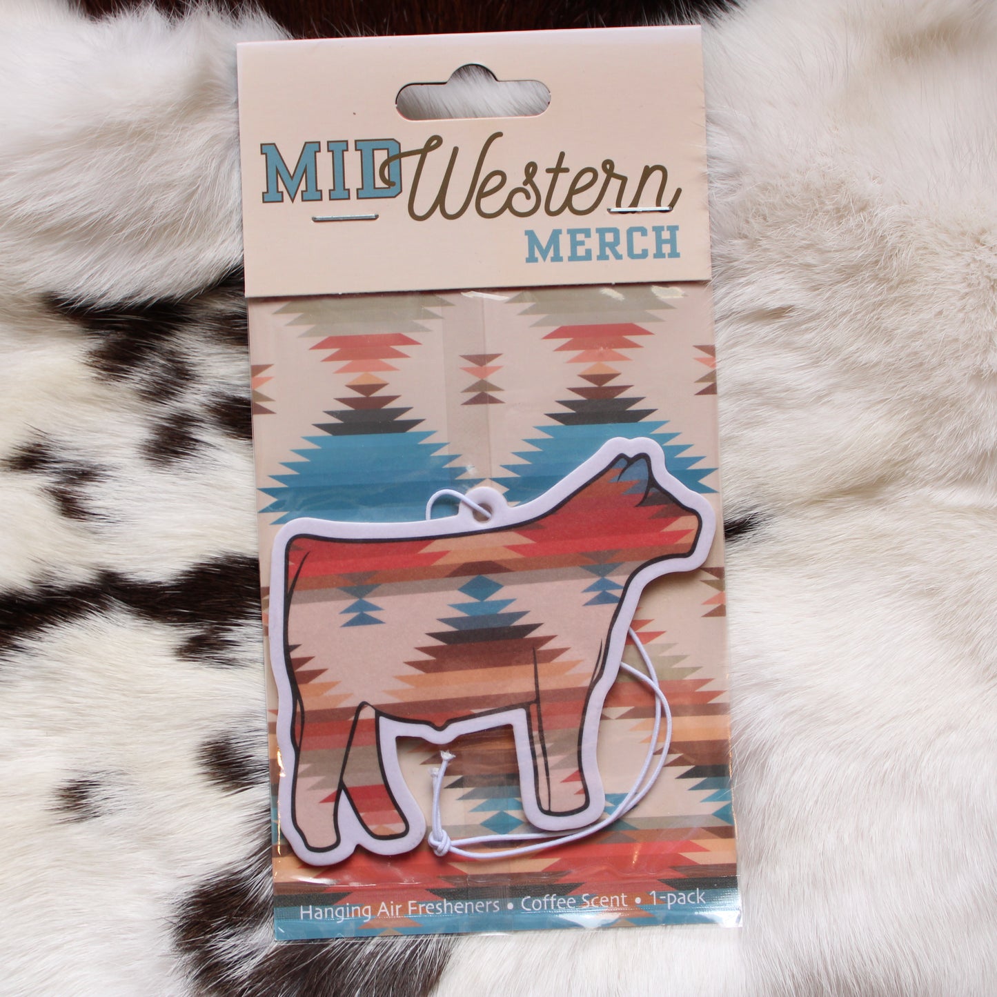Air Freshener || Aztec Cow  || Coffee Scent